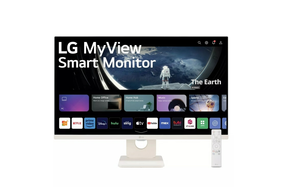 LG 27 inch Monitor Myview Smart TV WebOs23 IPS 1920x1080 HDMI USB 1 year warranty