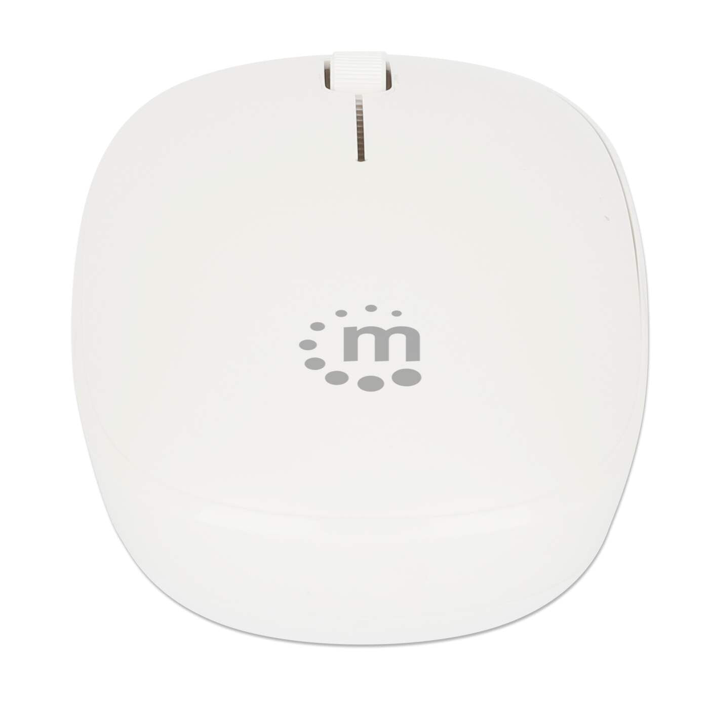 Manhattan 190329 ratón Universal Ambidiestro RF inalámbrico Óptico 1200 DPI