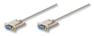 Manhattan DB9 1.8m cable serial Gris