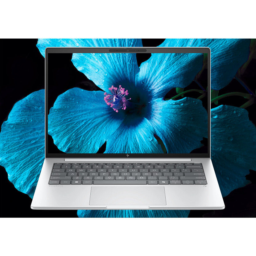 HP EliteBook 8 G1i AI PC Intel Core Ultra 5 225U Computadora portátil 35.6 cm (14") WUXGA 24 GB DDR5-SDRAM 512 GB SSD Wi-Fi 7 (802.11be) Windows 11 Pro Plata