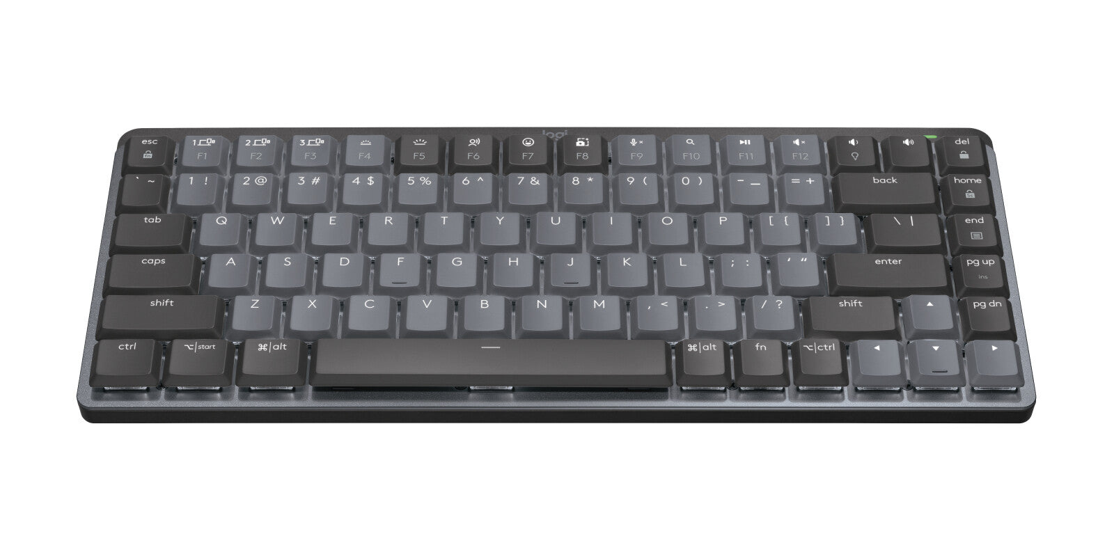 Logitech 920-010846 teclado Oficina RF inalámbrico + bluetooth Español Grafito