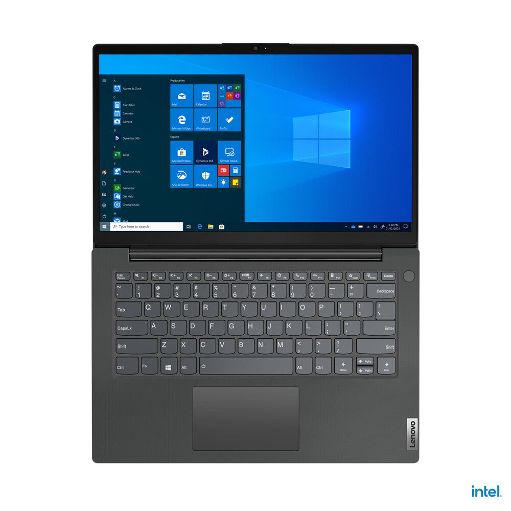 Lenovo V14 G2 IJL Intel® Celeron® N N4500 Computadora portátil 35.6 cm (14") HD 4 GB DDR4-SDRAM 128 GB SSD Wi-Fi 5 (802.11ac) Windows 11 Home Español Negro
