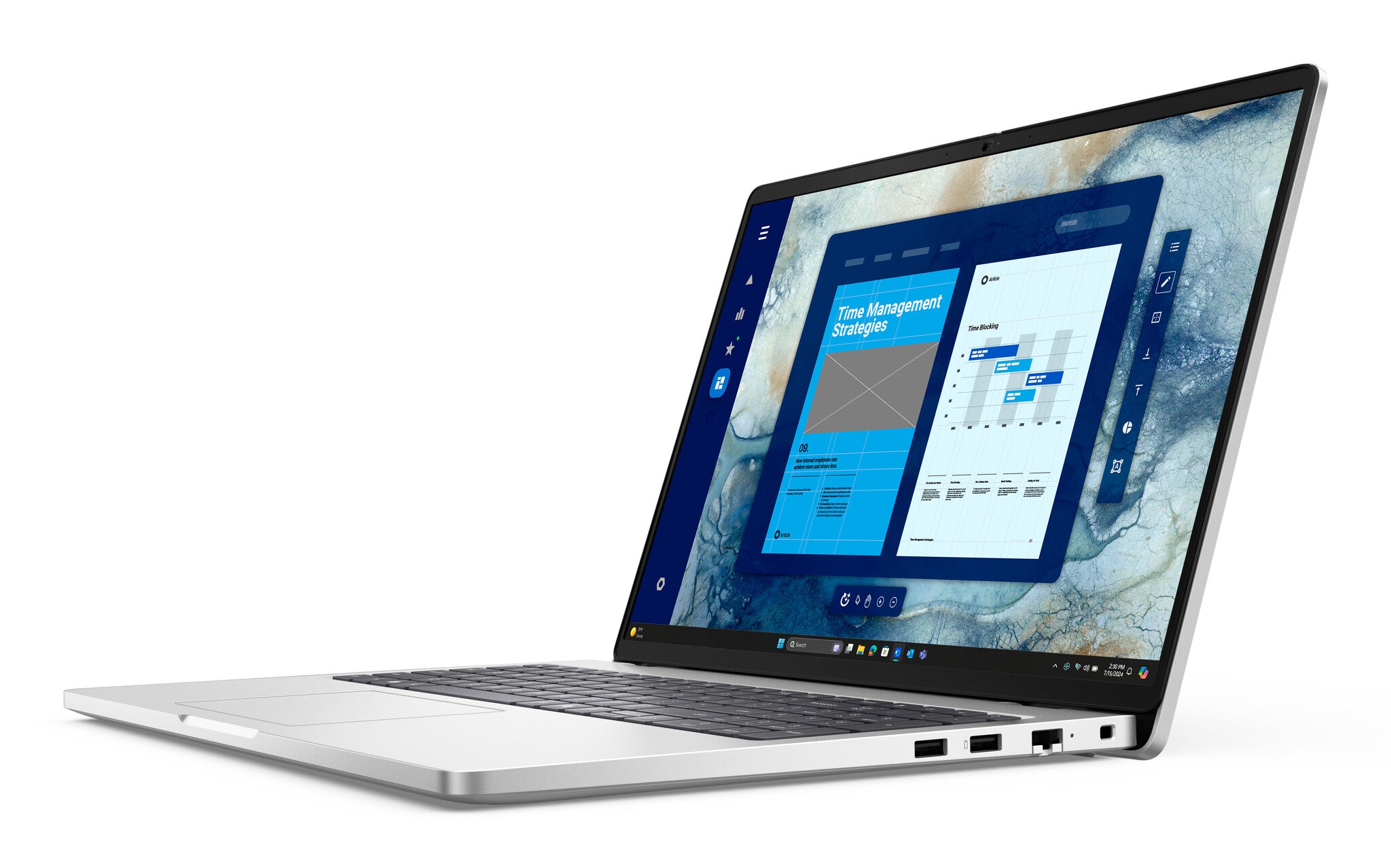 DELL Pro 16 PC16250 Intel Core Ultra 7 255U Computadora portátil 40.6 cm (16") Full HD+ 16 GB DDR5-SDRAM 512 GB SSD Wi-Fi 6E (802.11ax) Windows 11 Pro Español Platino, Plata