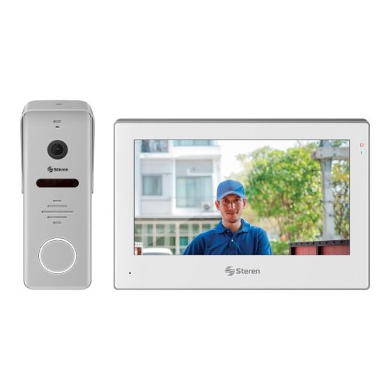 Steren CCTV-0990 sistema de intercomunicación de video 17.8 cm (7") Gris
