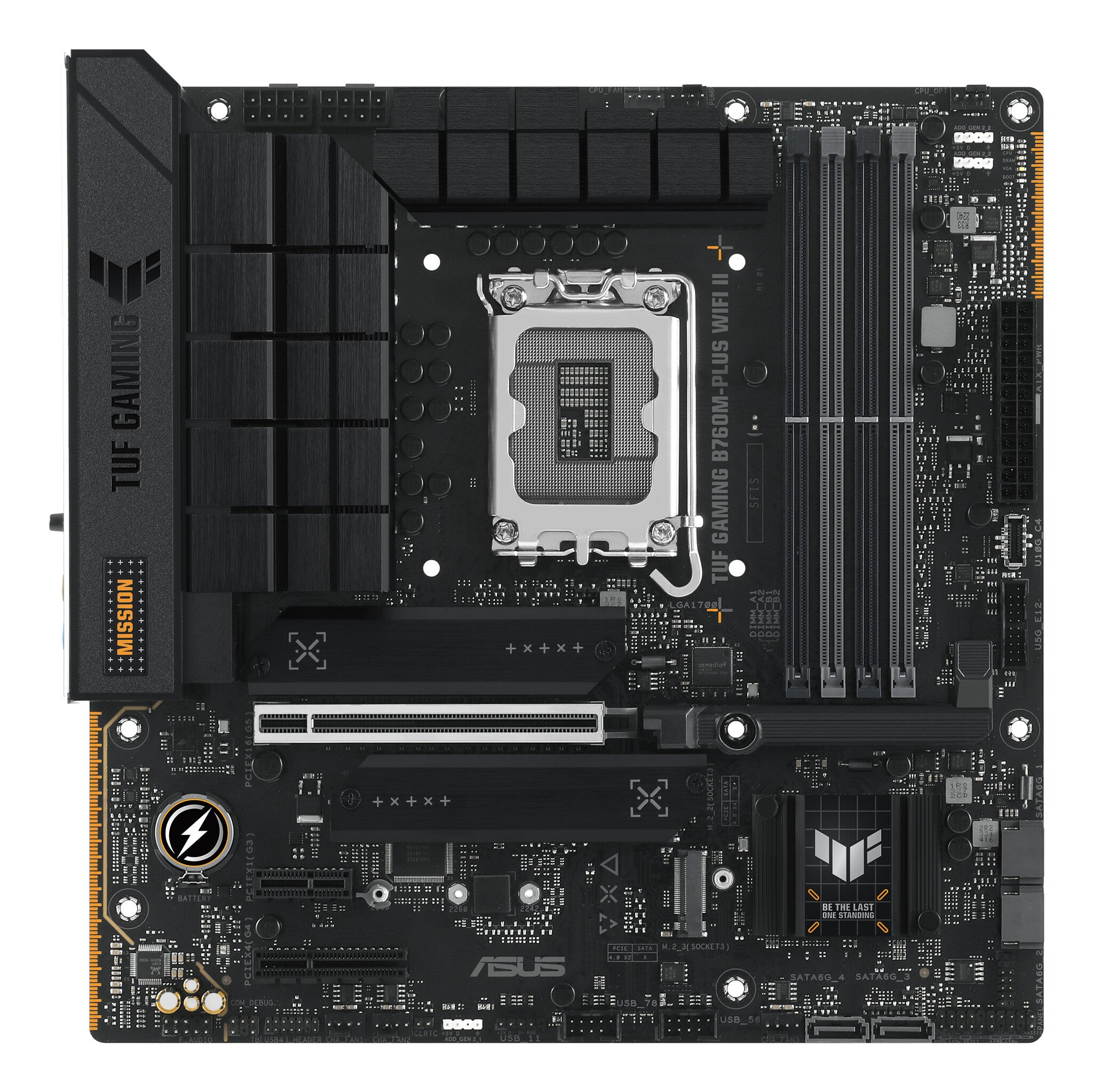 ASUS TUF GAMING B760M-PLUS WIFI II Intel B760 LGA 1700 Micro ATX