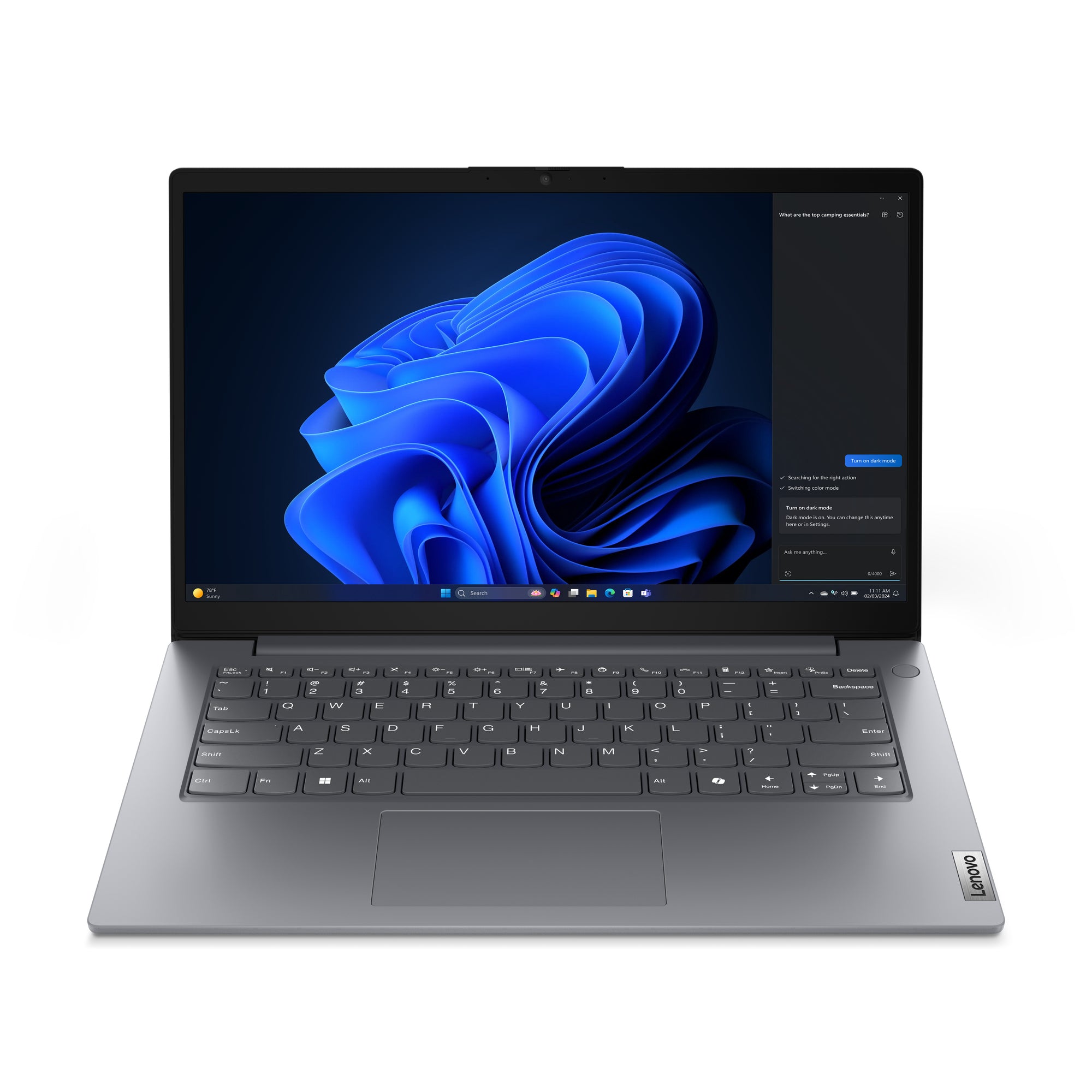 LAPTOP LENOVO V14 G5 IRL / CORE 5 210H 2.2GHZ / 16GB DDR5 / 512GB SSD / 14 FHD (1920X1080) / LUNA GREY / WIN 11 PRO / 1YR EN CENTRO DE SERVICIO