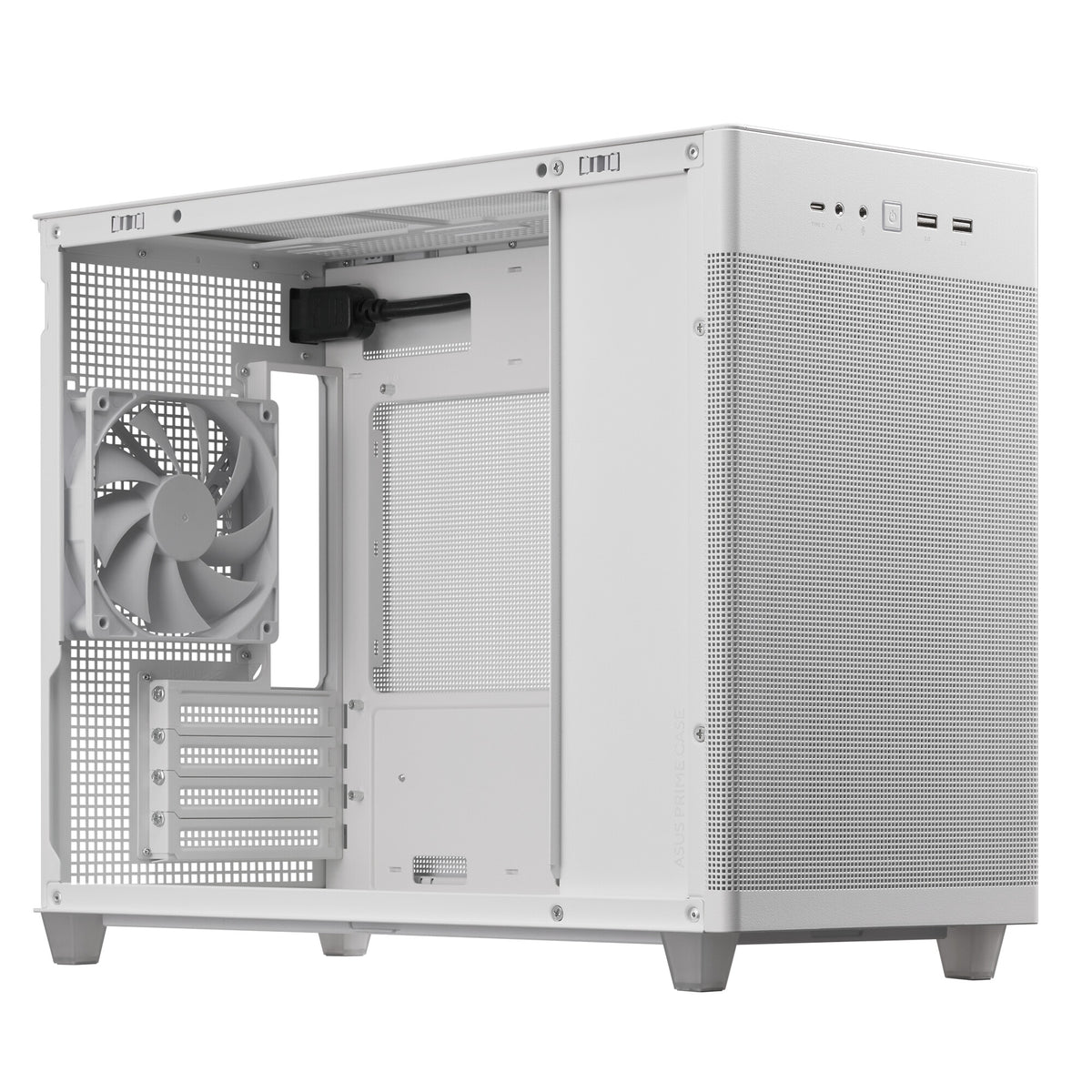 ASUS Prime AP201 MicroATX Case Mini Tower Blanco