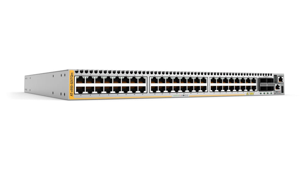 Switch multigigabit de capa 3 apilable 48 puertos RJ45 1G/2.5G/5G/10G, 4 puertos QSFP+/QSFP28 40G/100G