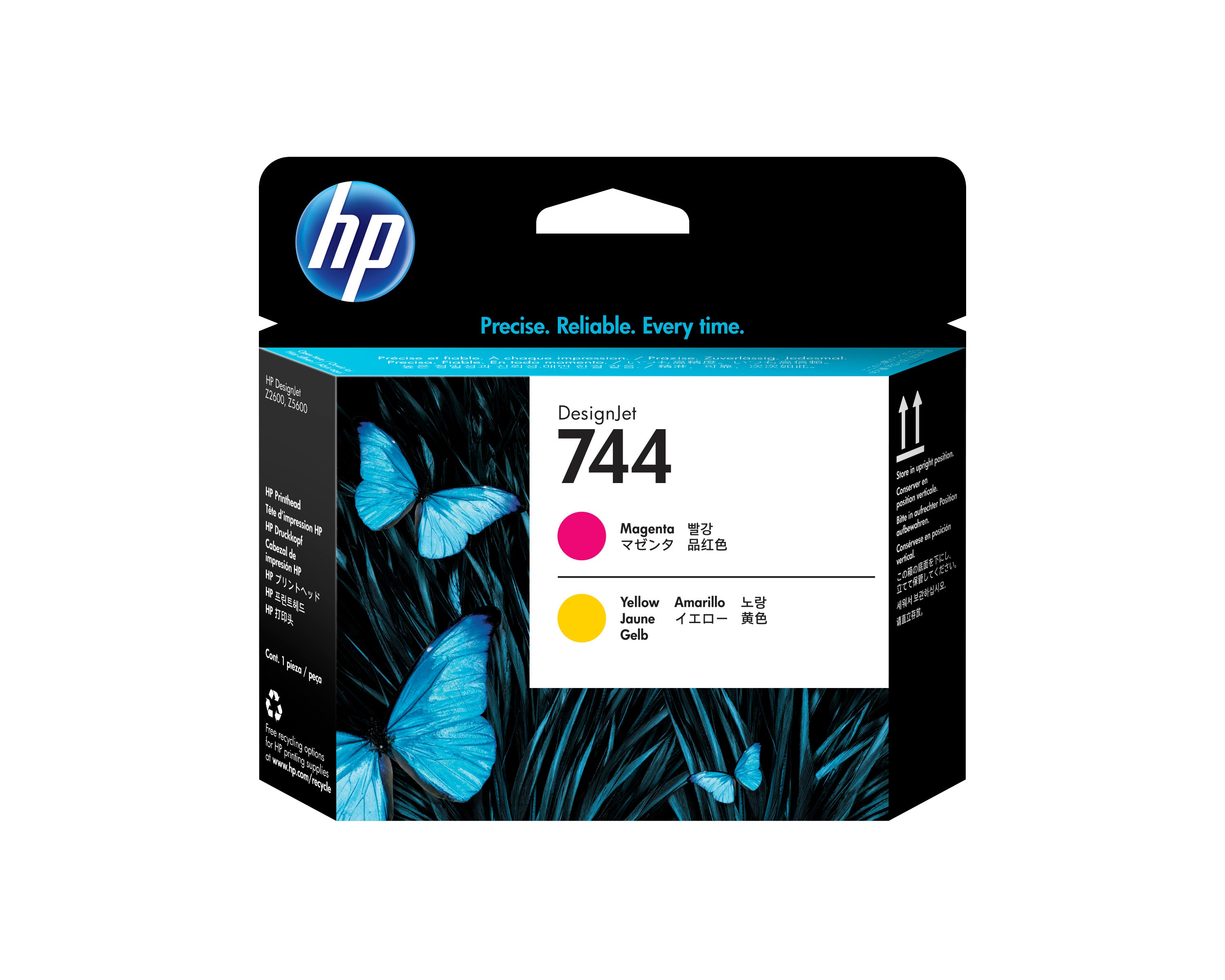 Cabezal HP LF 744 DesignJet Magenta/Amarillo