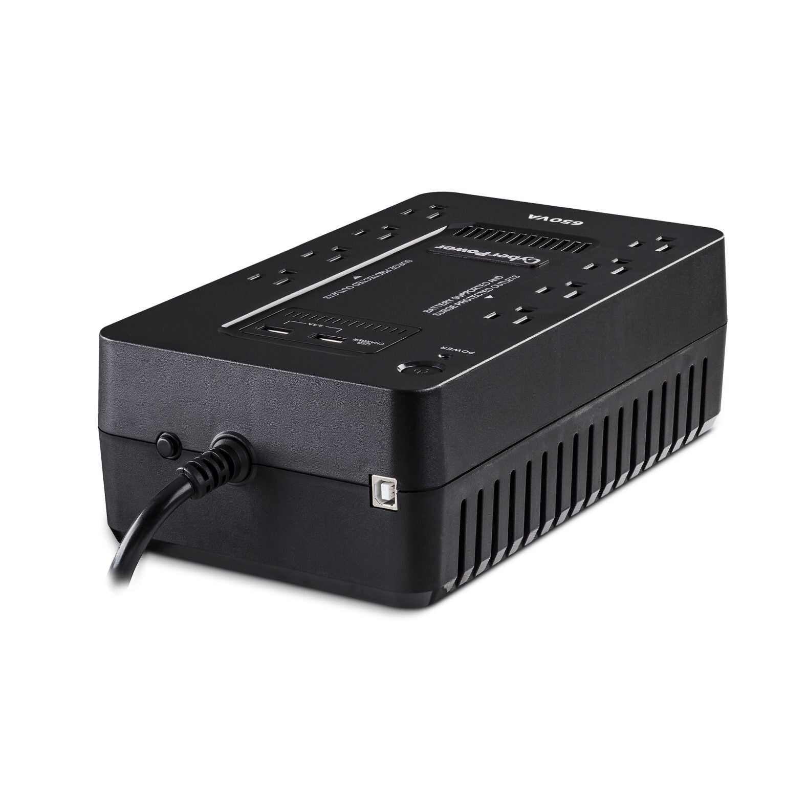 CyberPower SX650U sistema de alimentación ininterrumpida (UPS) En espera (Fuera de línea) 650 kVA 360 W 8 salidas AC