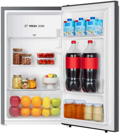 Hisense RR43D6ACX1 refrigerador Independiente 125 L Plata