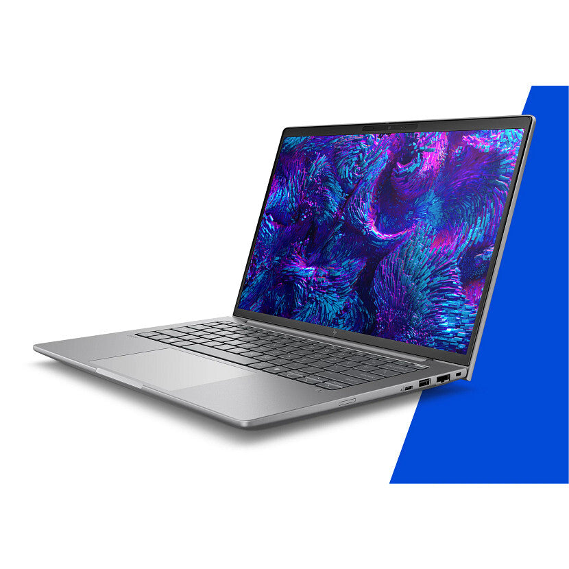 HP ZBook 8 G1i Intel Core Ultra 7 255U Estación de trabajo móvil 35.6 cm (14") WUXGA 16 GB DDR5-SDRAM 512 GB SSD Wi-Fi 7 (802.11be) Windows 11 Pro AI PC Plata