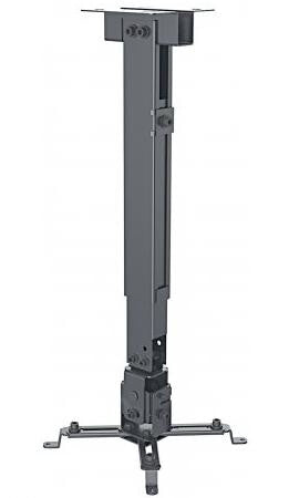 Manhattan 461207 montaje para proyector Techo/pared Negro