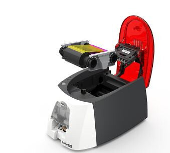 Evolis Badgy200 impresora de tarjeta plástica Pintar por sublimación/Transferencia térmica Color 260 x 300 DPI