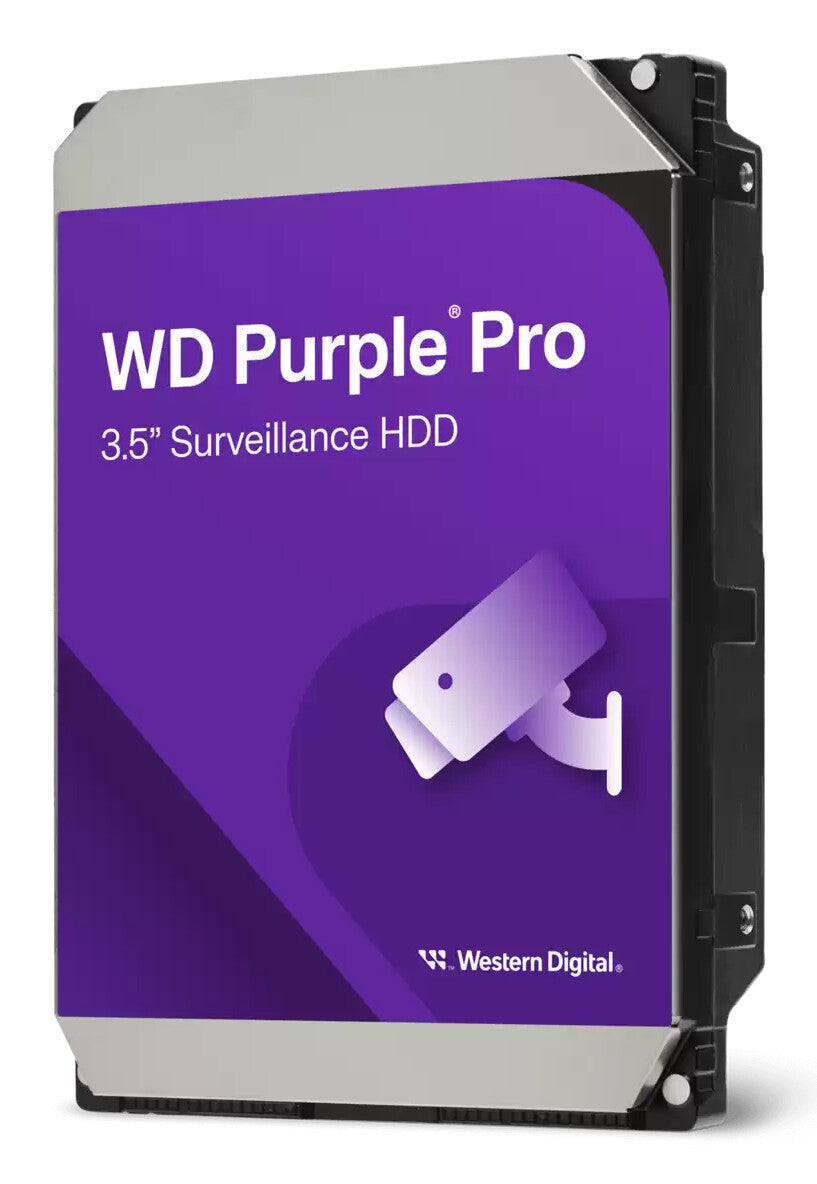 Western Digital Purple Pro WD122PURP disco duro interno 12 TB 7200 RPM 512 MB 3.5" Serial ATA III