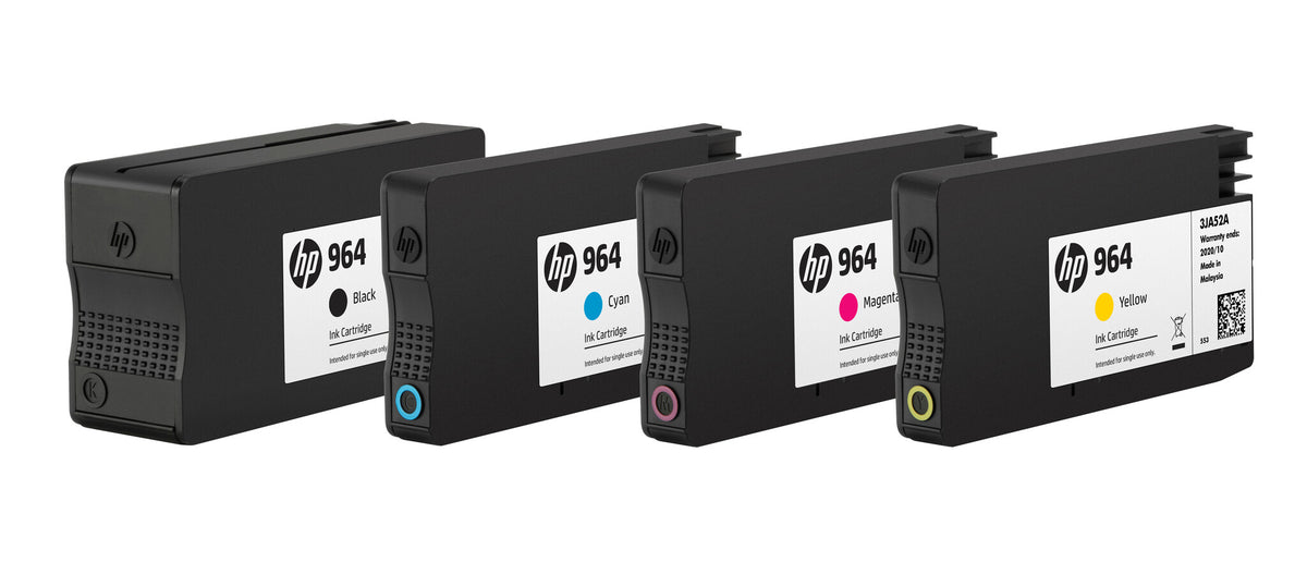 HP Cartucho original de tinta 964 cian