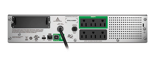 APC SMT750RM2UC sistema de alimentación ininterrumpida (UPS) Línea interactiva 0.75 kVA 500 W 6 salidas AC