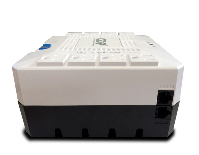 CDP R-AVR1808 regulador de voltaje 8 salidas AC 120 V Blanco