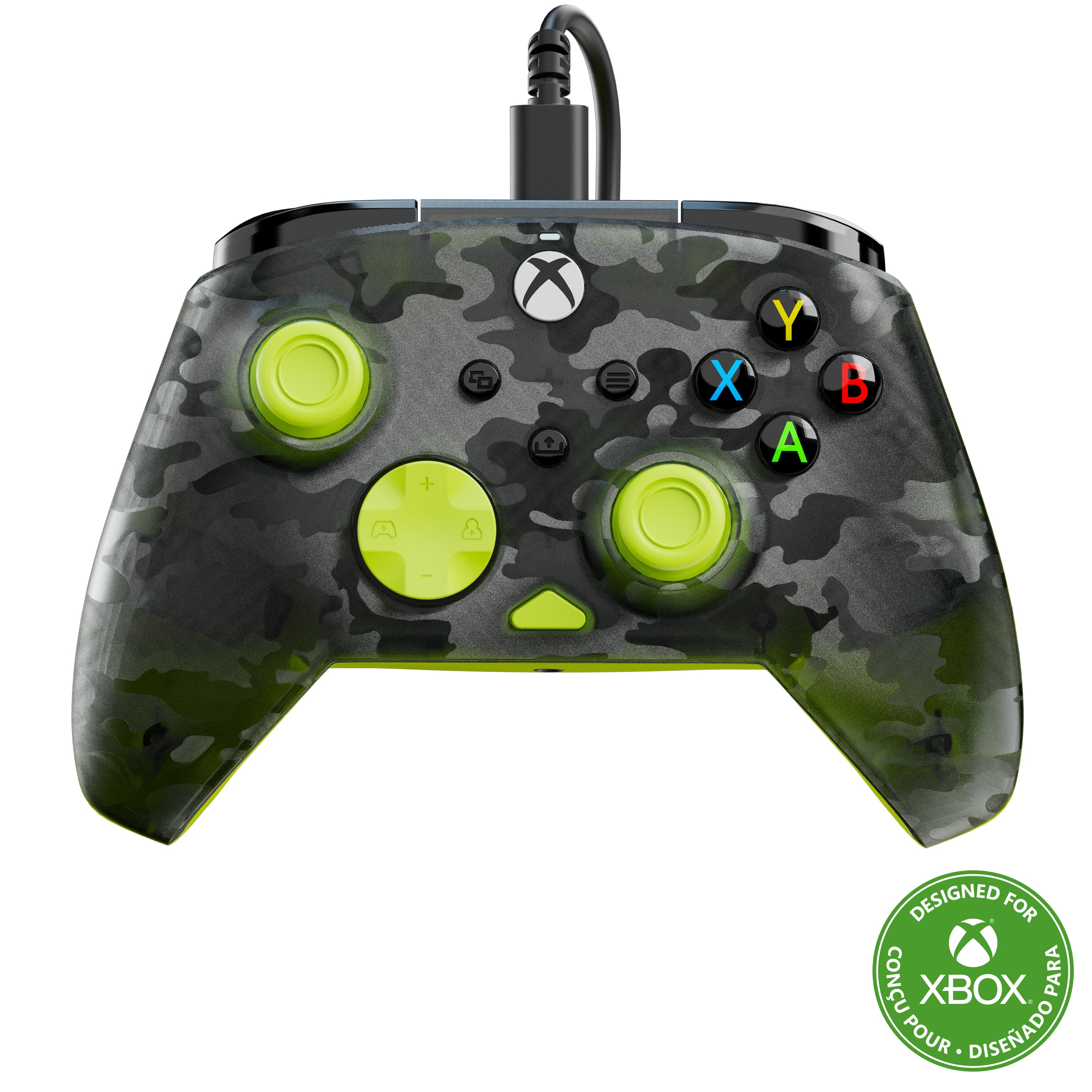 XB Turtle Beach Rematch Core Wired Controller- Ghost Black Camo/Yellow