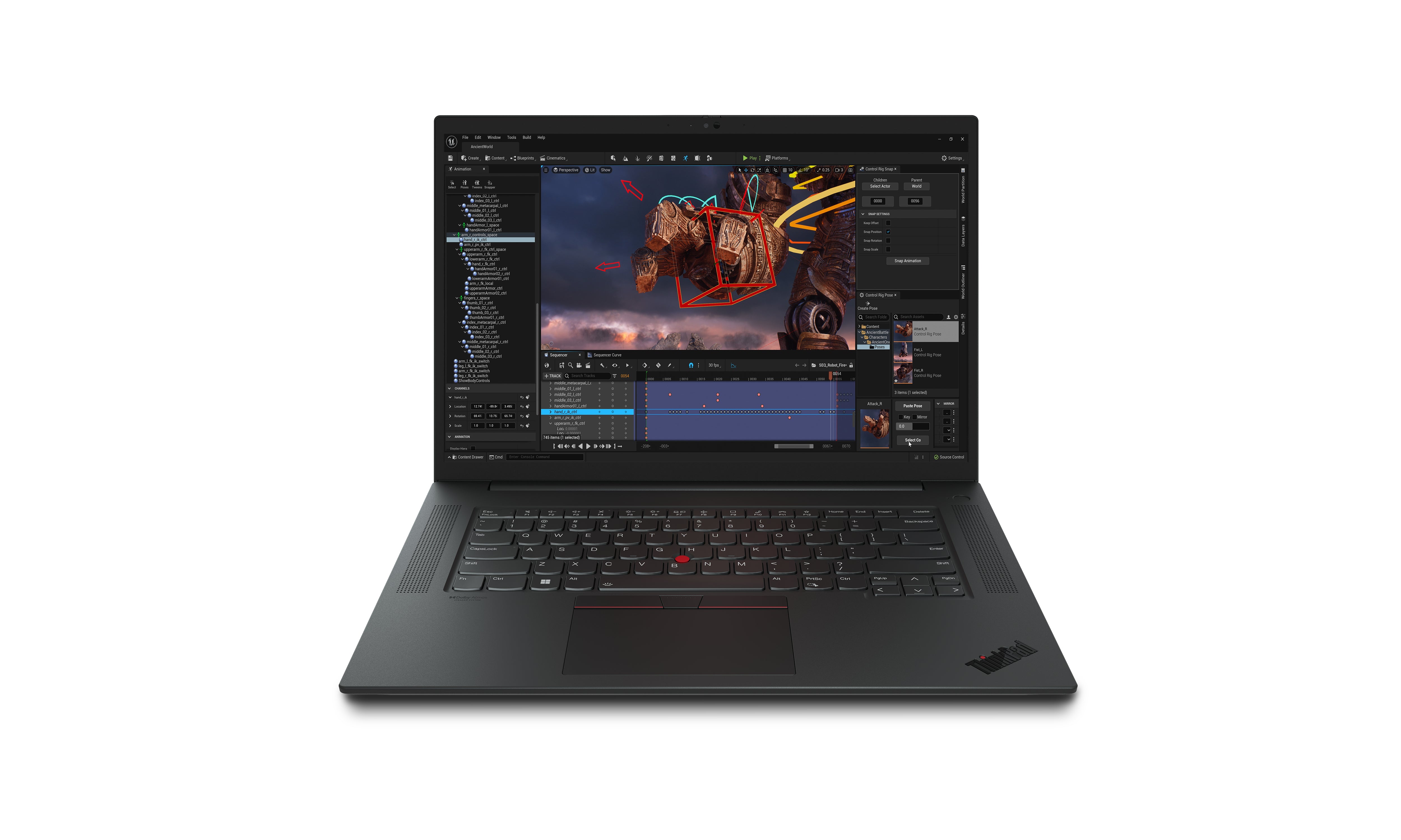 Workstation Thinkpad P1 G6 I9 64G 1T 11P