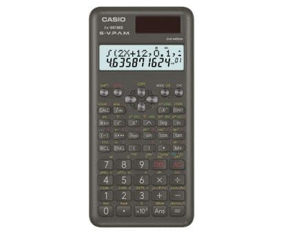 Casio FX-991MS-2-S-MH calculadora Bolsillo Calculadora científica Negro