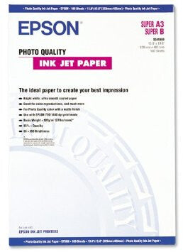 Epson Photo Quality, DIN A3+, 102g/m² A3+ Blanco Opaco