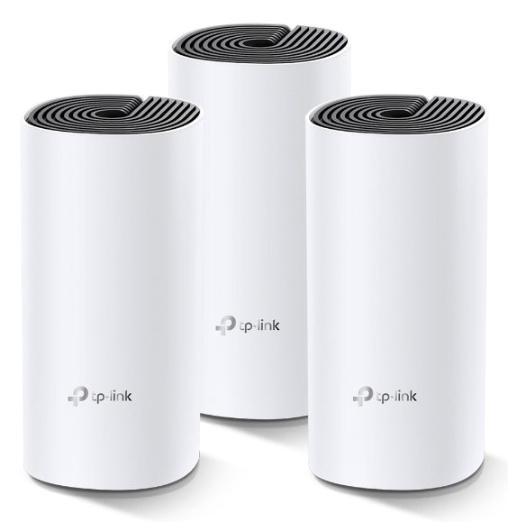 ROUTER TP-LINK DECO M4(3-PACK) WIFI MESH AC1200 DUAL BAND HASTA 100 DISPOSITIVOS
