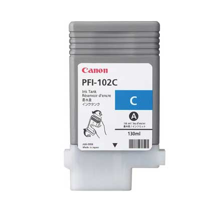 CANON CYAN INK PFI-102C (iPF605/510/650/655 ONLY)