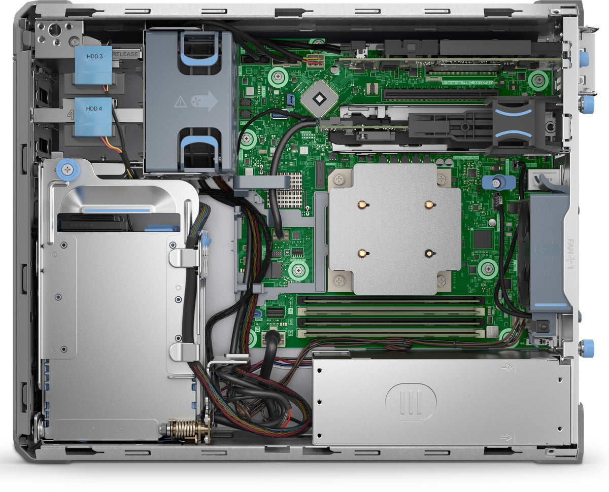 DELL PowerEdge T160 servidor 960 GB Tower (3U) Intel Xeon 6 6333P 3.1 GHz 16 GB DDR5-SDRAM 500 W