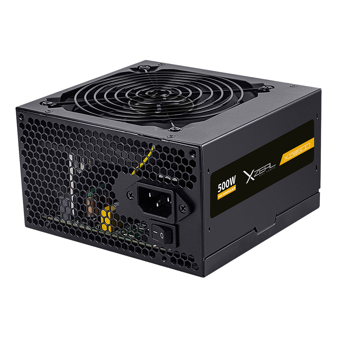 XZEAL XZPS500B unidad de fuente de alimentación 500 W 20+4 pin ATX ATX Negro