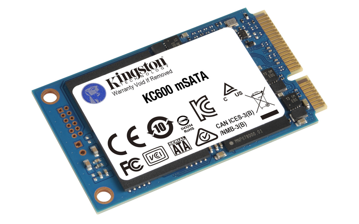 Kingston Technology KC600 512 GB mSATA Serial ATA III 3D TLC