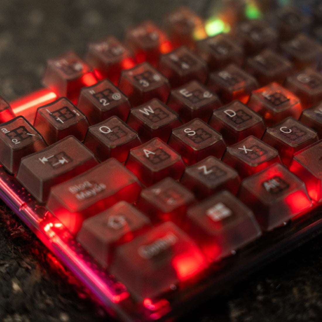 Perfect Choice V-930723 teclado Ratón incluido Juego USB Transparente