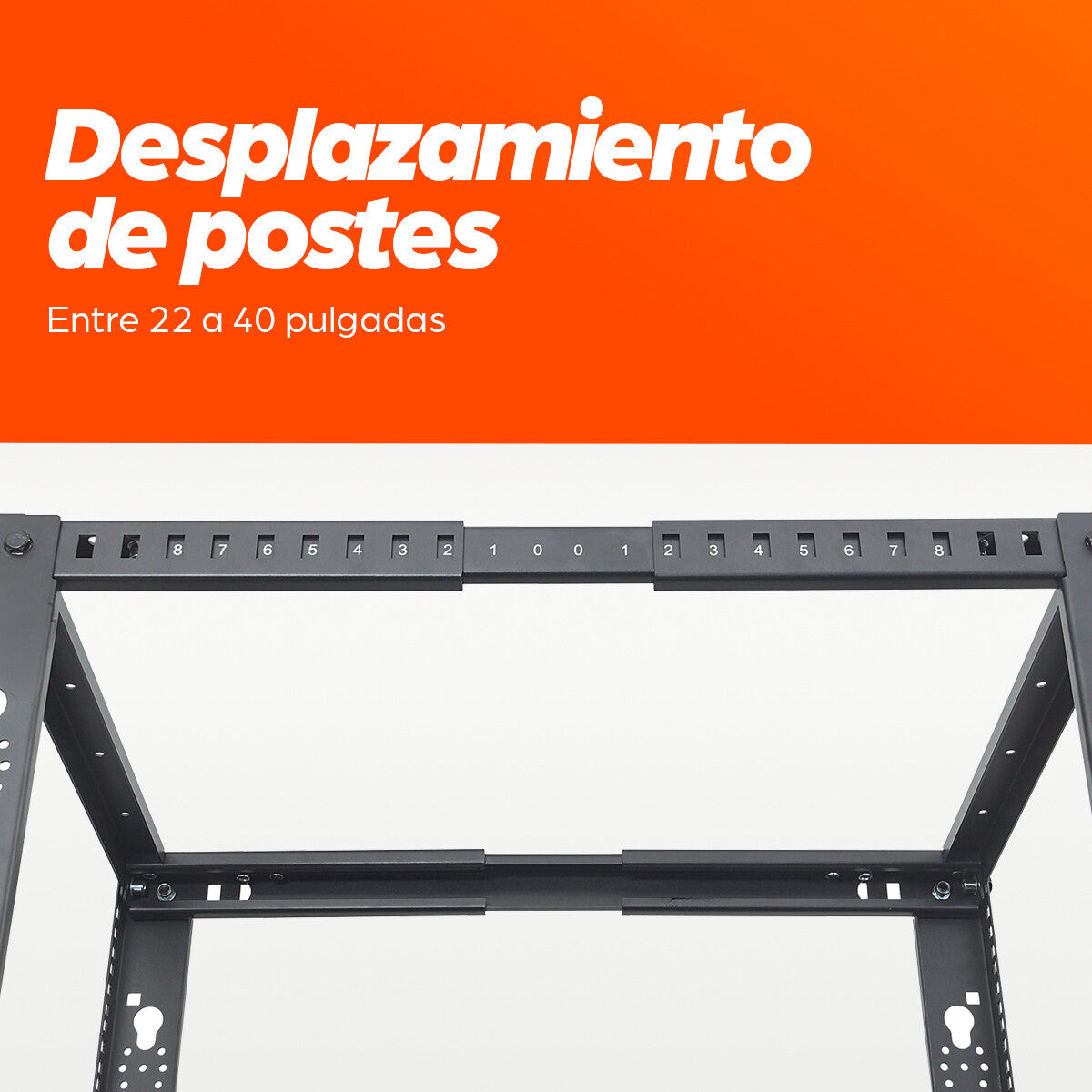 Intellinet Rack abierto de 4 postes, 19"