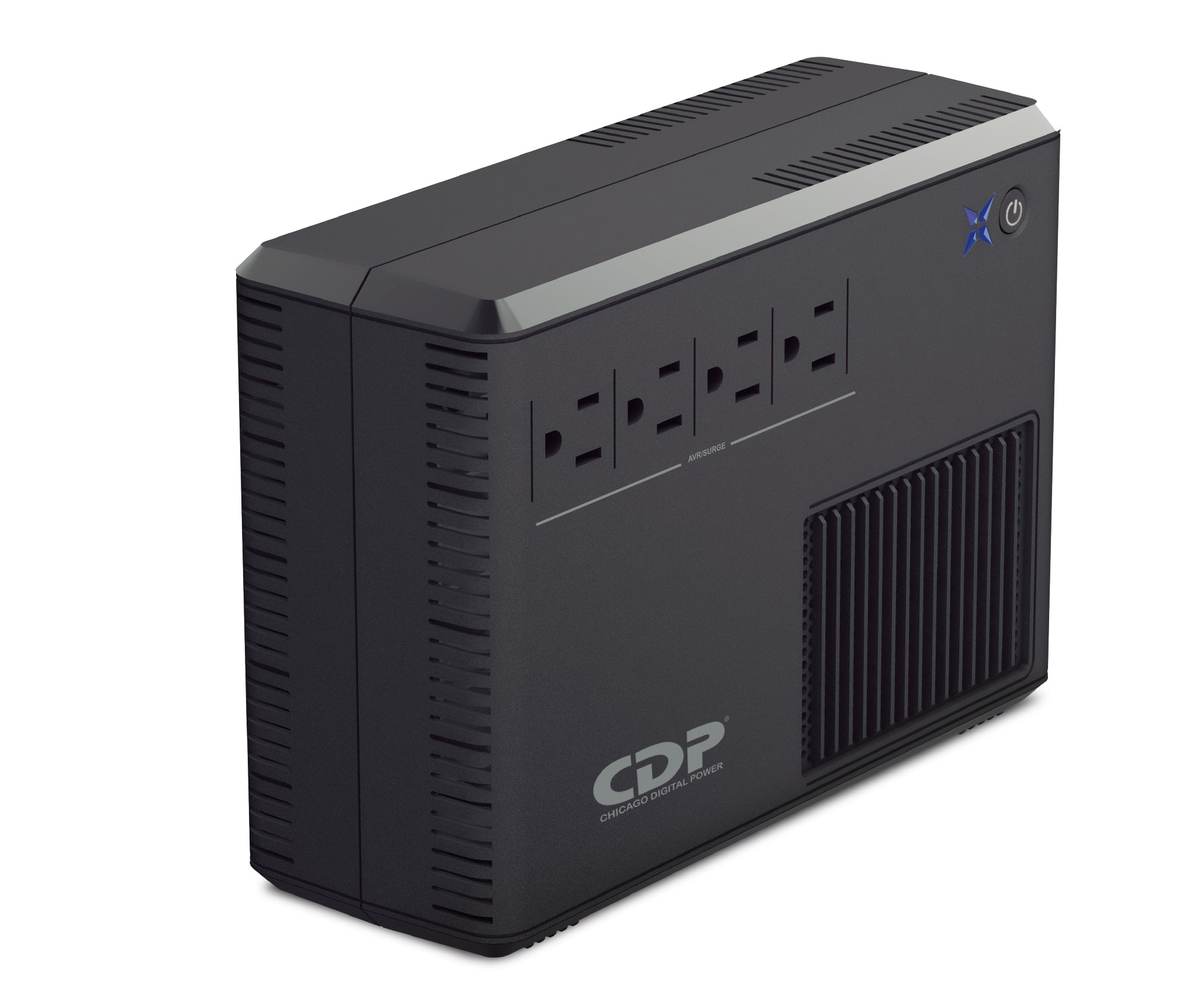 CDP UPS Interactive Regulator (NO-BREAK) 600VA/300WATTS with 4 Outlets