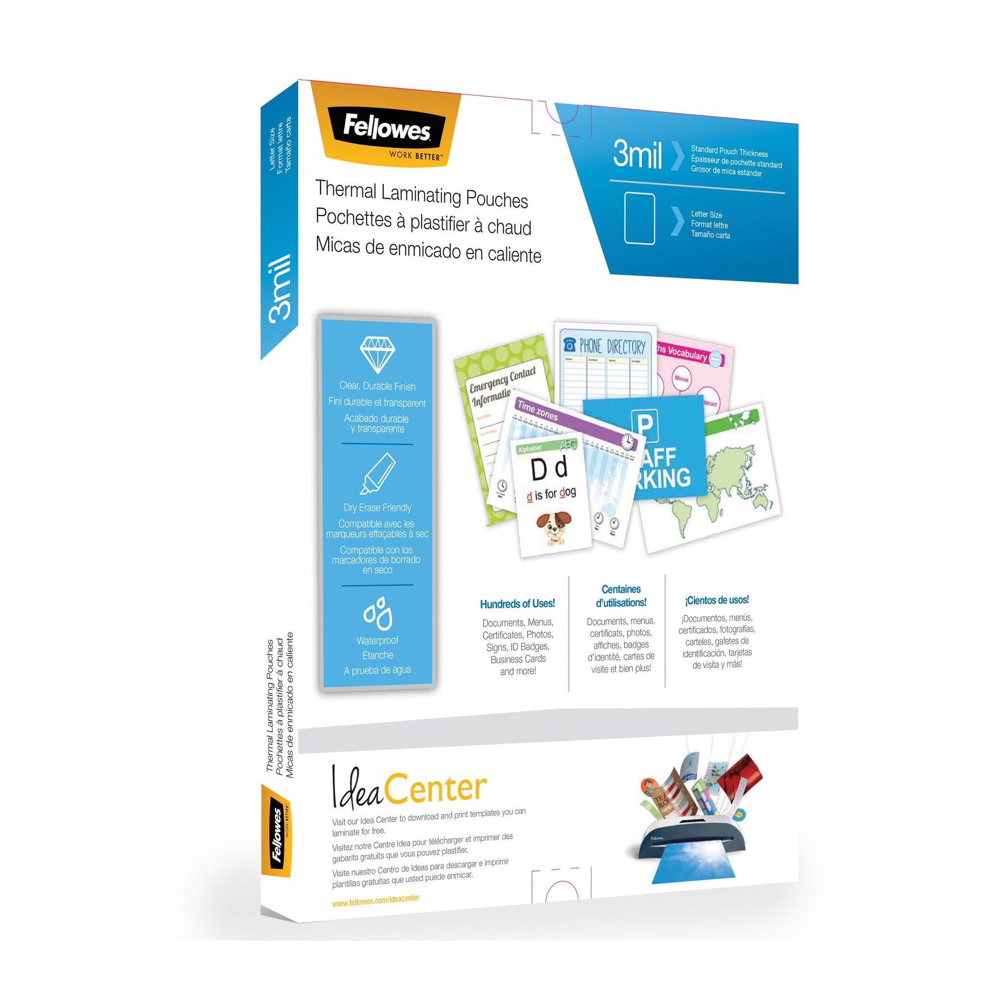 Fellowes 5744301 plastificador 50 pieza(s)