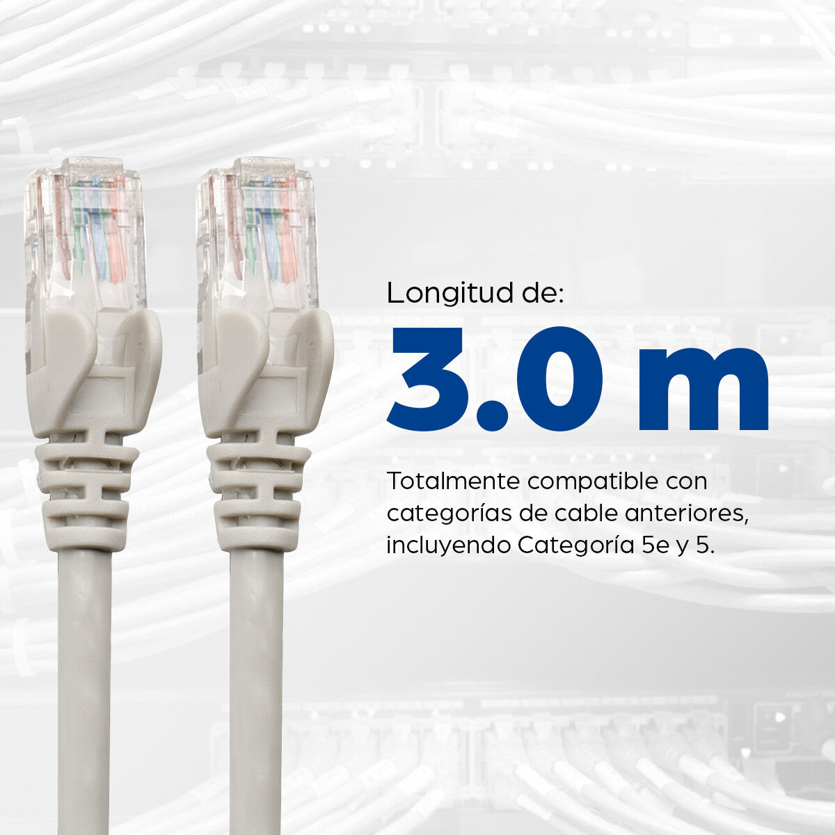 Intellinet Cable de red Cat6, UTP