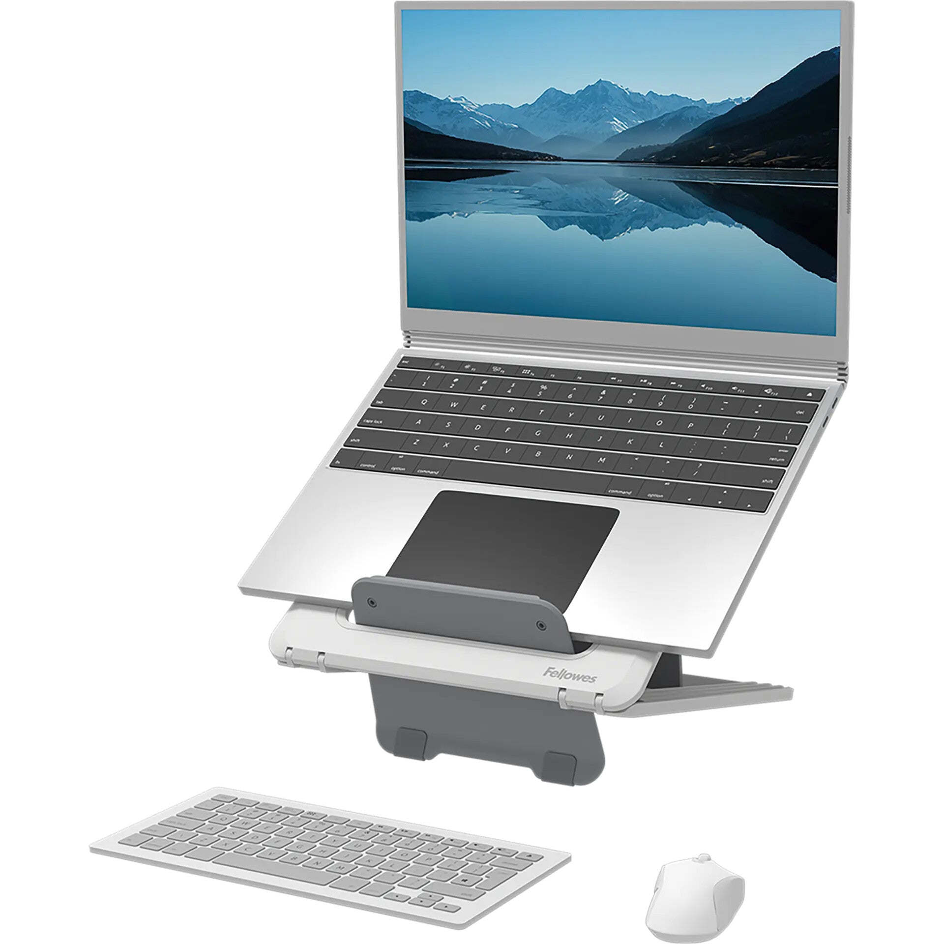 Fellowes Breyta Soporte para computadora portátil Blanco 35.6 cm (14")