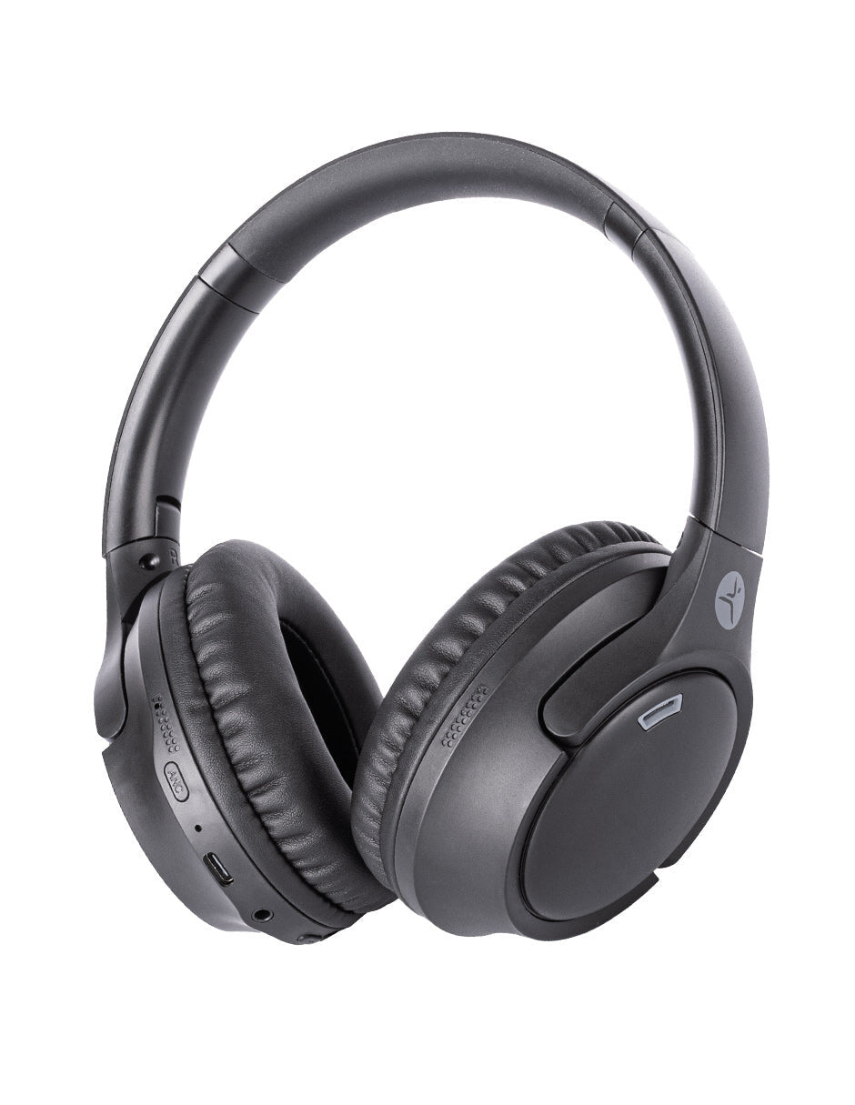 TechZone TZDJ02 audífono y auriculare Auriculares Inalámbrico y alámbrico Diadema Llamadas/Música USB Tipo C Bluetooth Negro