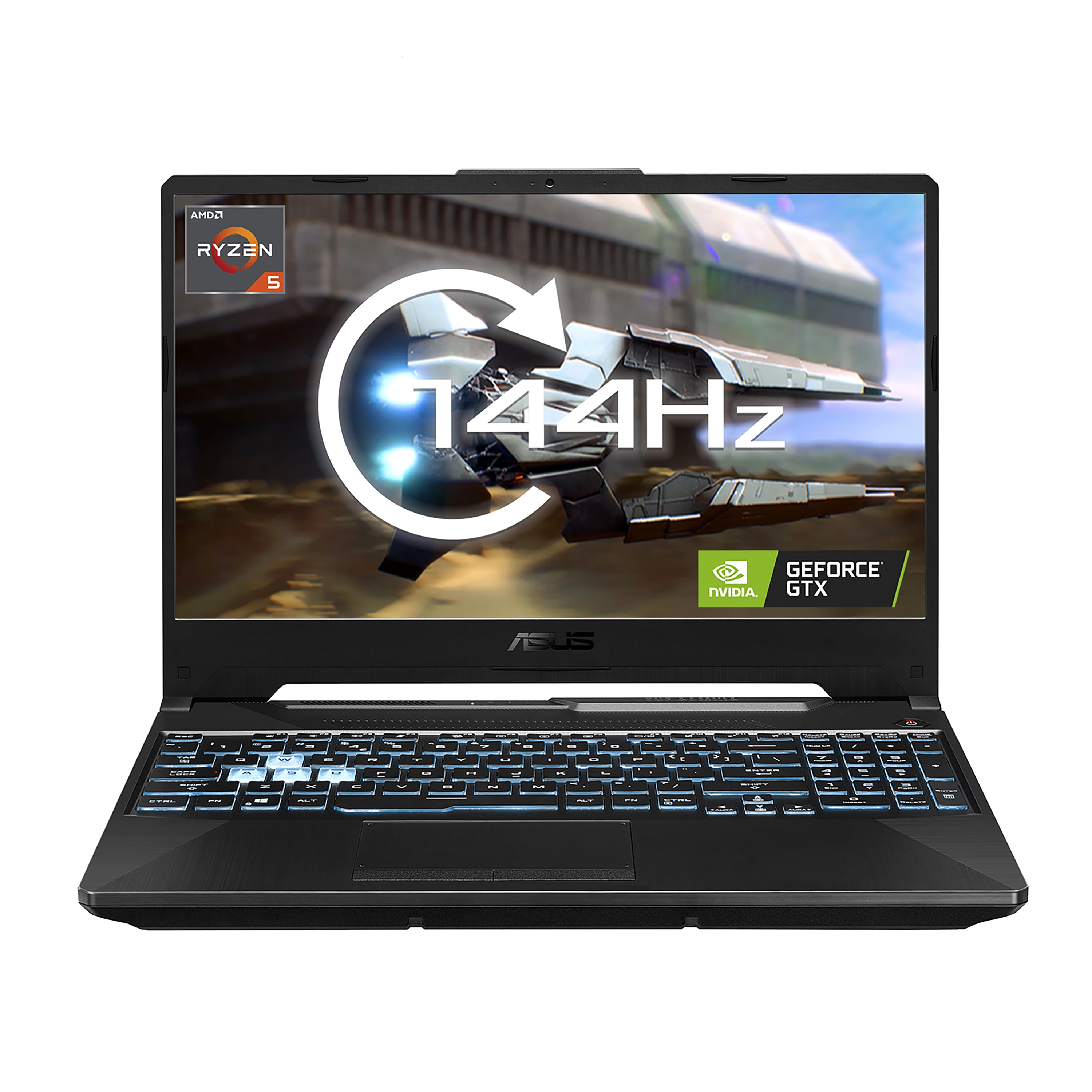 LAPTOP ASUS GAMING TUF A15, RYZEN 5-7535HS, 16GB, 512GB PCIE G4 SSD, 15.6 PULGADAS FHD, WIN 11 HOME, COLOR GRAPHITE BLACK, RTX 3050 4GB GDDR6, 1 AÑO DE GARANTIA