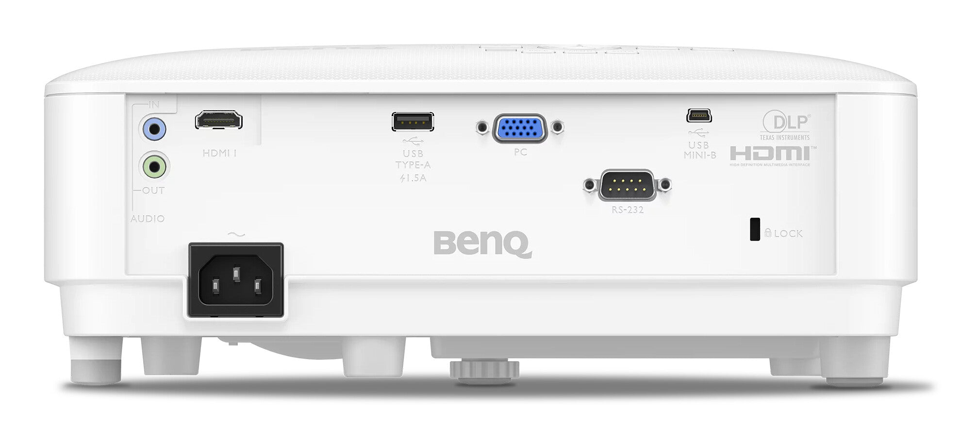 BenQ MW560C video proyector Proyector de alcance estándar 4000 lúmenes ANSI DLP WXGA (1280x800) 3D Blanco