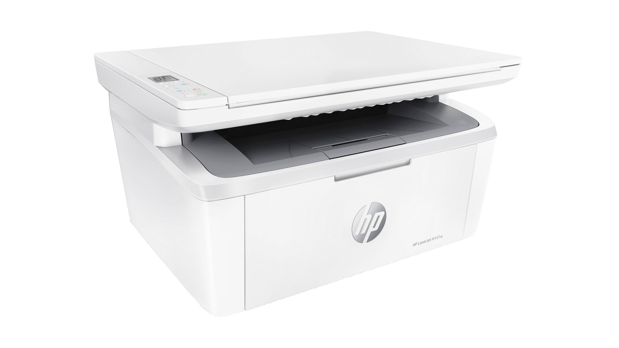 HP LaserJet M141w Conexiones inalámbricas Multifunction Blanco y negro Impresora, Copiadora, escáner