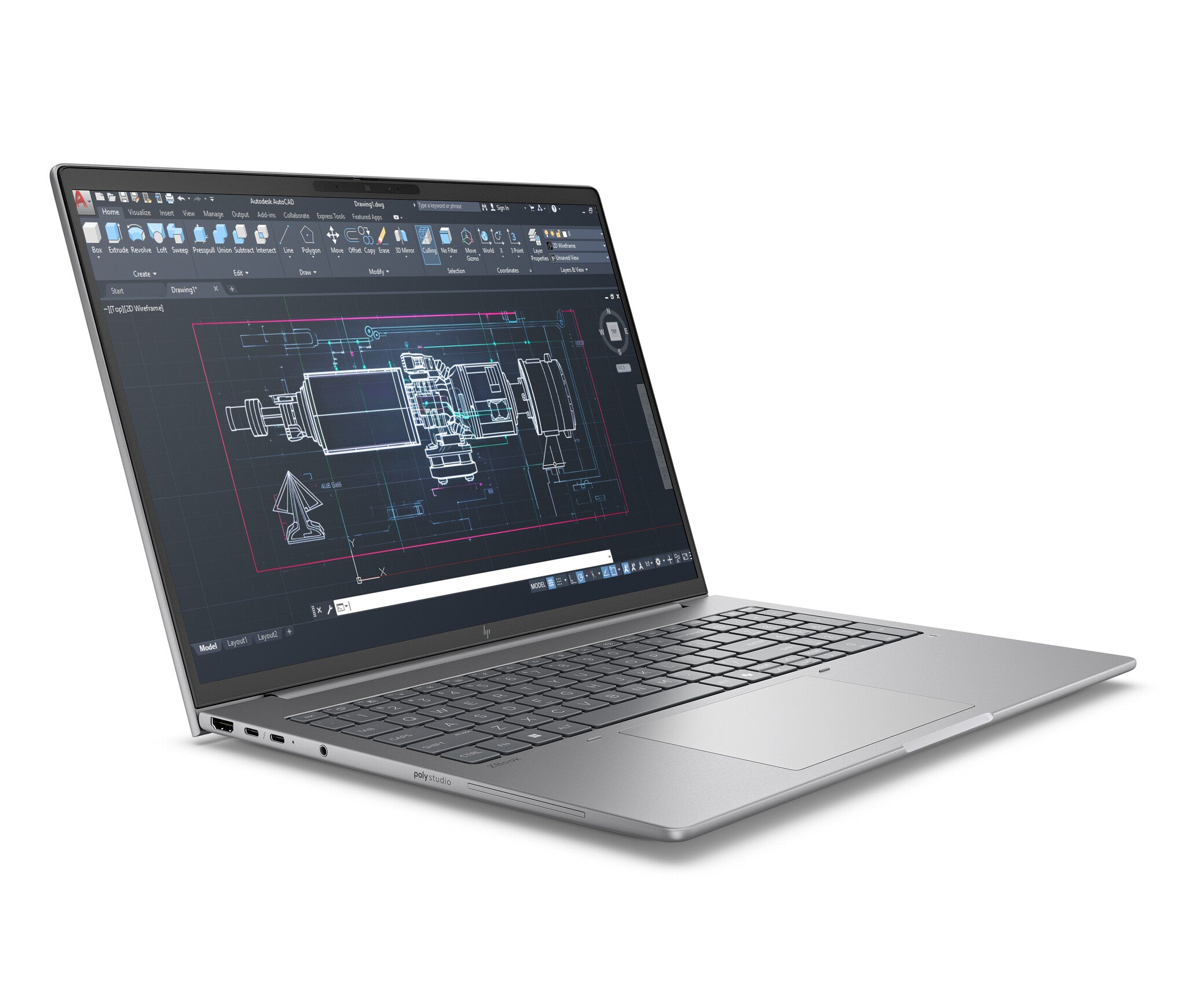 HP ZBook 8 G1i Intel Core Ultra 9 285H Estación de trabajo móvil 40.6 cm (16") WUXGA 32 GB DDR5-SDRAM 1 TB SSD NVIDIA RTX 500 Ada Wi-Fi 7 (802.11be) Windows 11 Pro AI Workstation, AI PC Plata
