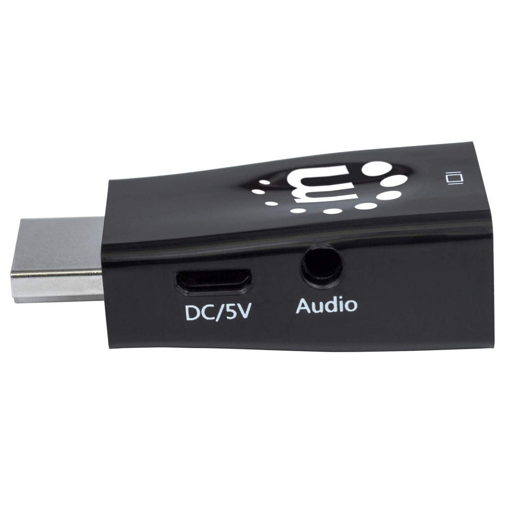 Manhattan Micro Convertidor HDMI a VGA con salida de audio