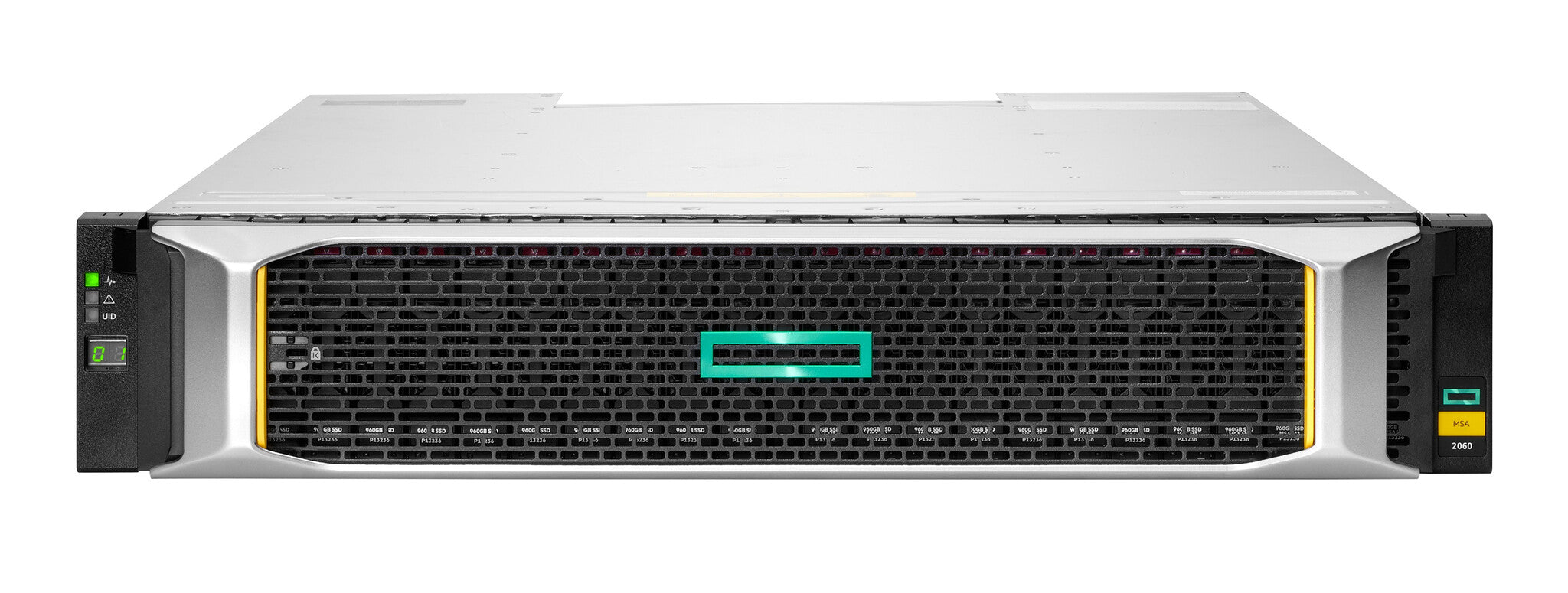 HPE MSA 2060 SFF 2x16Gb FC 4-port Controller 12x2.4TB HDD 4x16Gb SFP FC XCVR 29TB Storage Array
