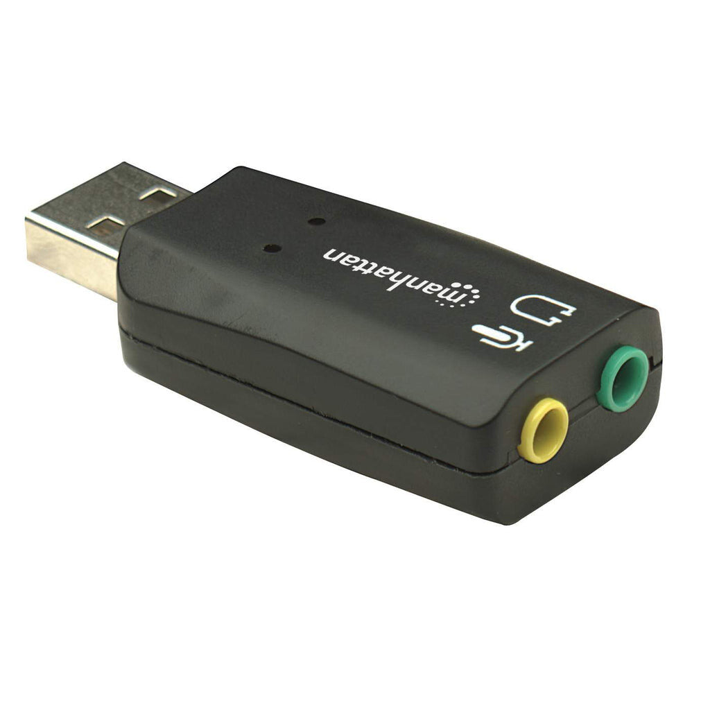Manhattan Adaptador de Audio 3-D USB de Alta Velocidad