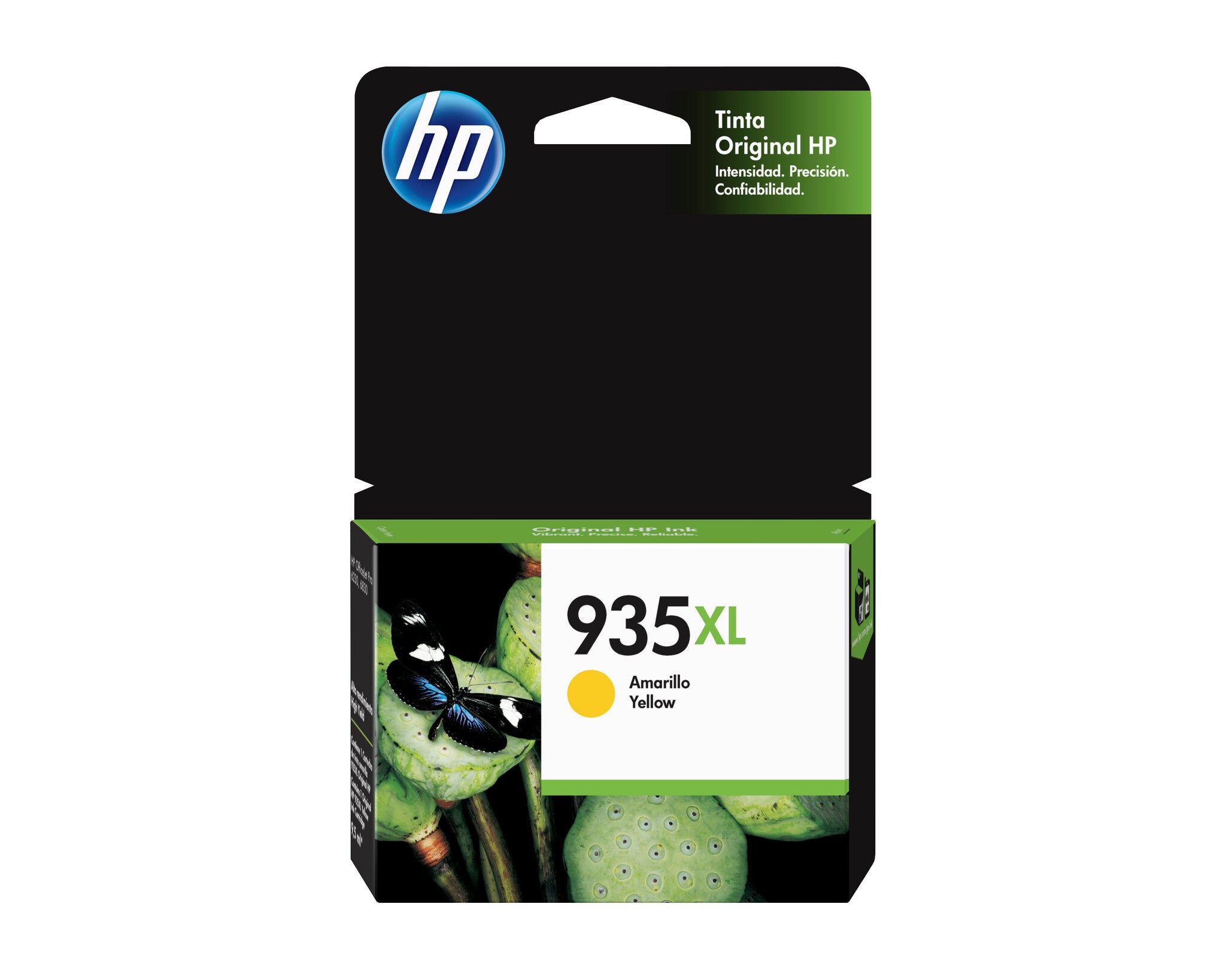 HP Cartucho original de tinta amarilla de alto rendimiento 935XL