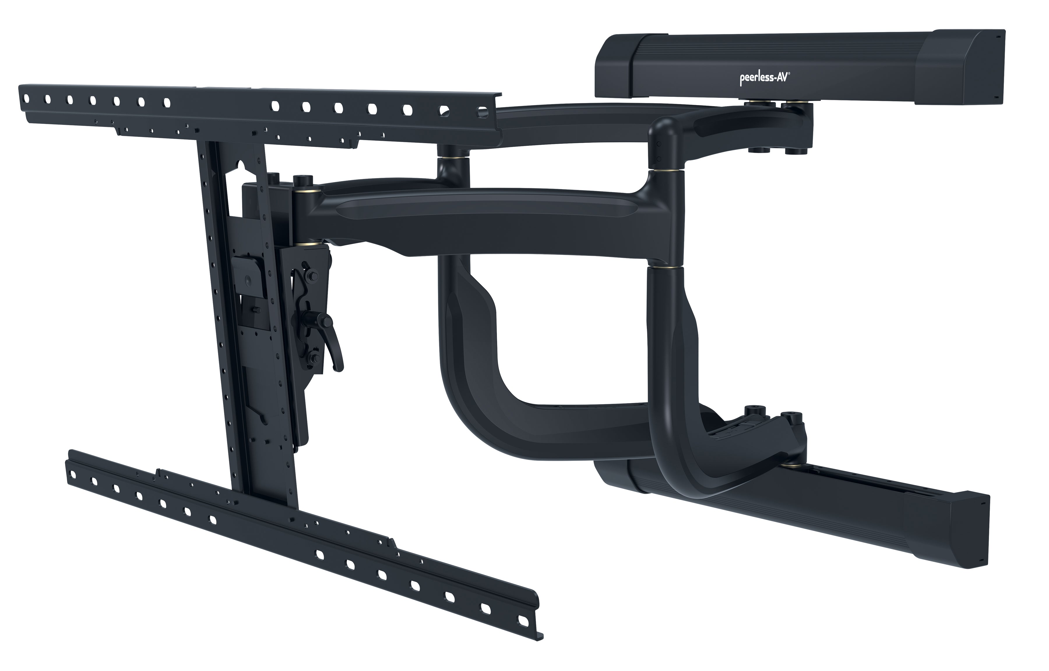 Soporte Mural Articulado SmartMount para Pantallas 50" a 90"+ / Patrón VESA 200x100 a 800x400 mm / Extensión 30.5" (774 mm) / Capacidad de Carga 200 lb (90.7 kg) / Pivote ±90°