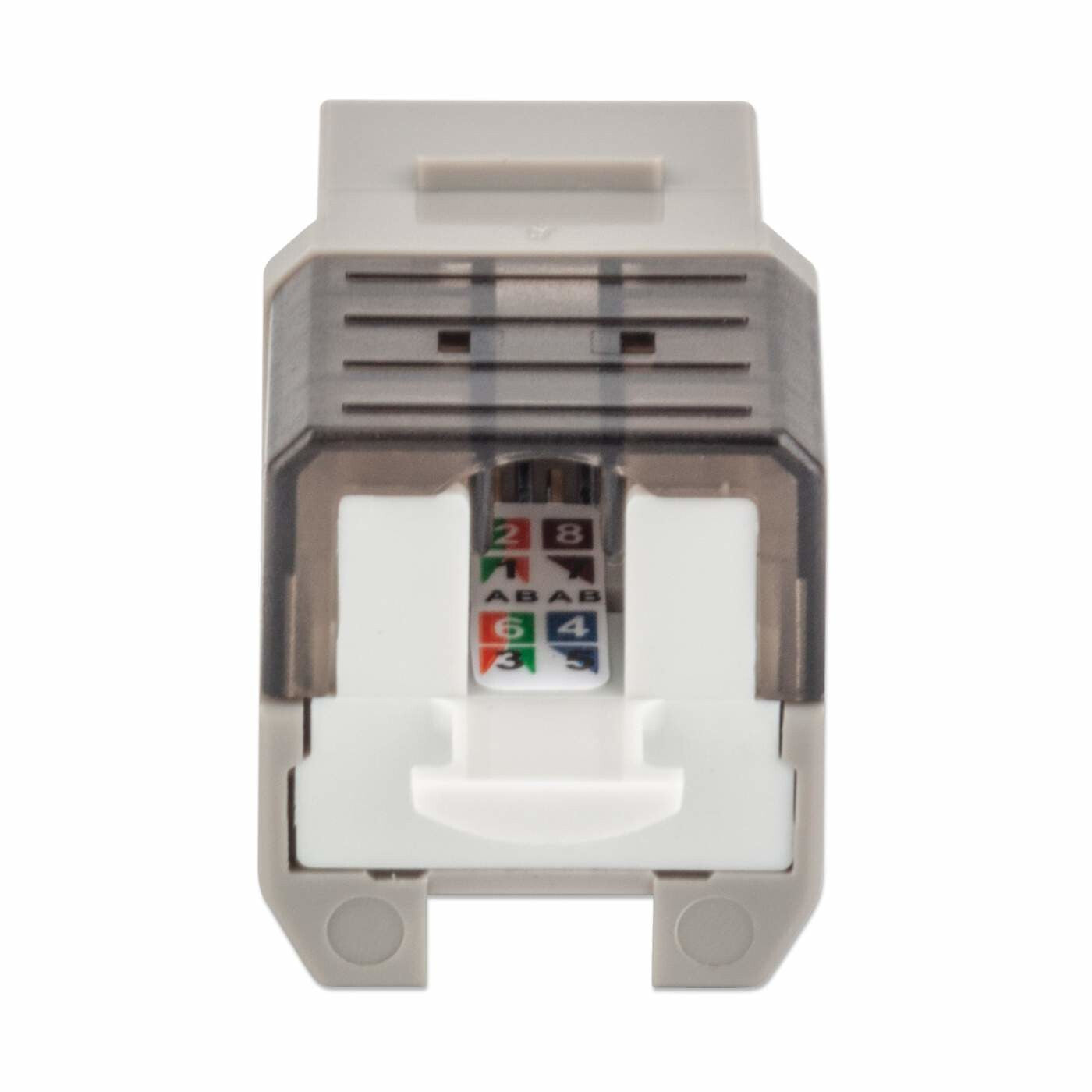 Intellinet Jack Keystone Cat6a FastPunch