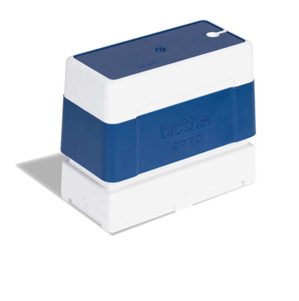 Sello Brother 27mmX70mm 6 Piezas Color Azul