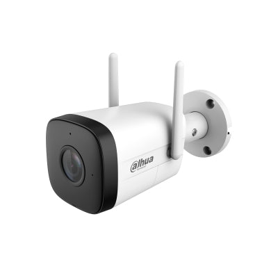 Cámara IP Dahua Bullet Wi-Fi 2MP Lente de 2.8mm 100 Apertura IR de 30m Micrófono y Altavoz Integrados Ranura MicroSD